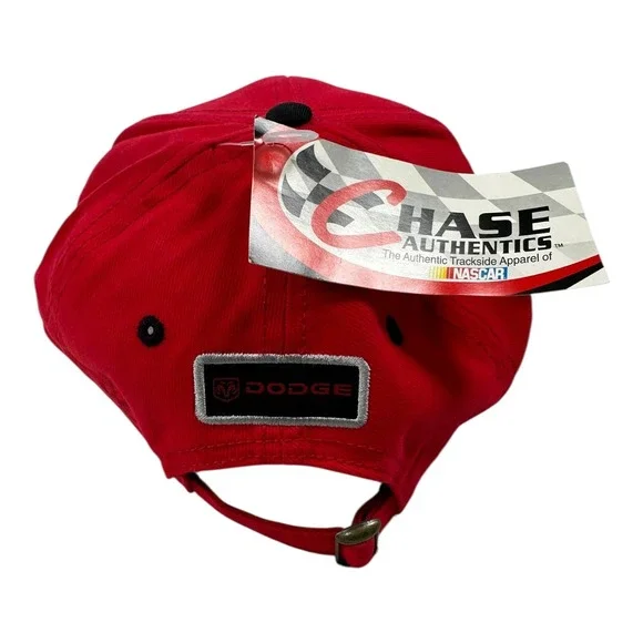 Mayfield NASCAR Dodge Chase Authentics Red Hat Cap Signed‎